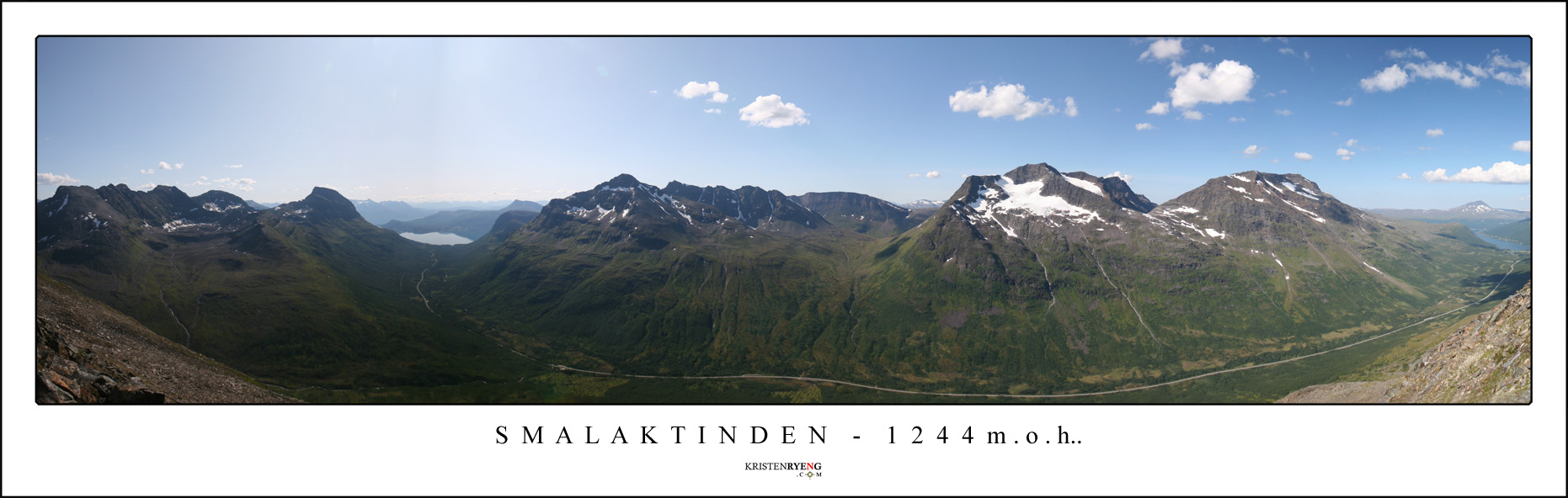 Panorama-Smalaktinden2.jpg - Utsikt fra Smalaktinden - 1244 moh