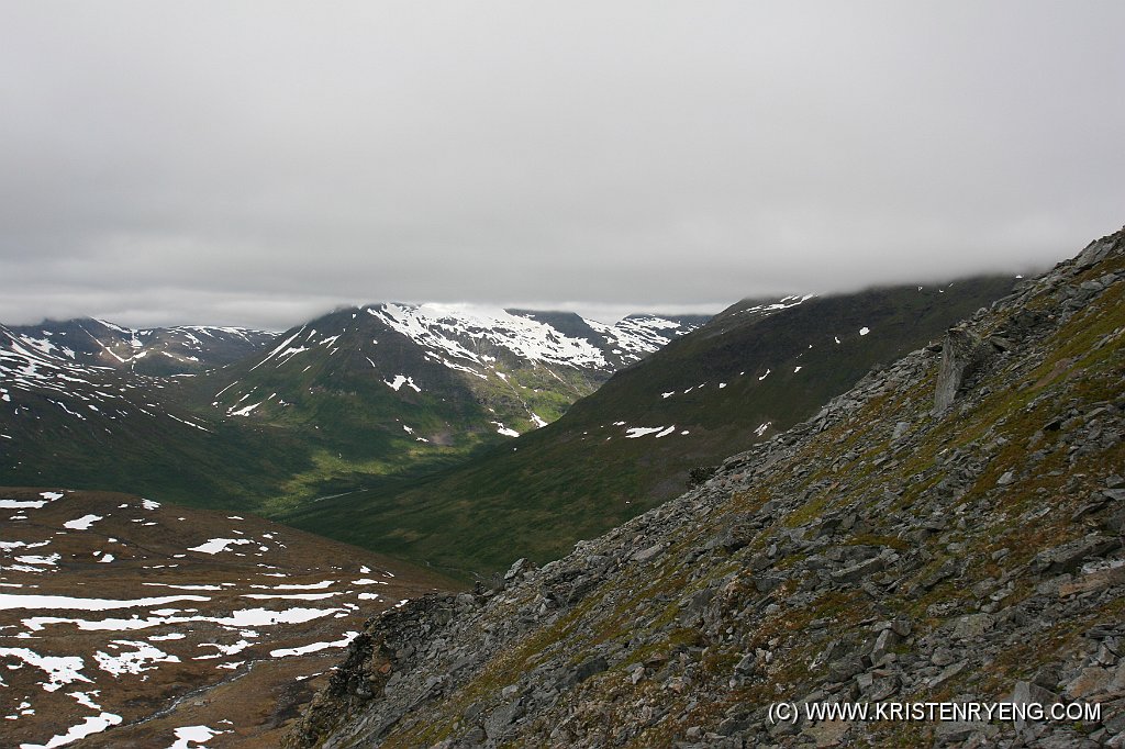 IMG_0227.JPG - Utsikt tilbake mot Lavangsdalen.