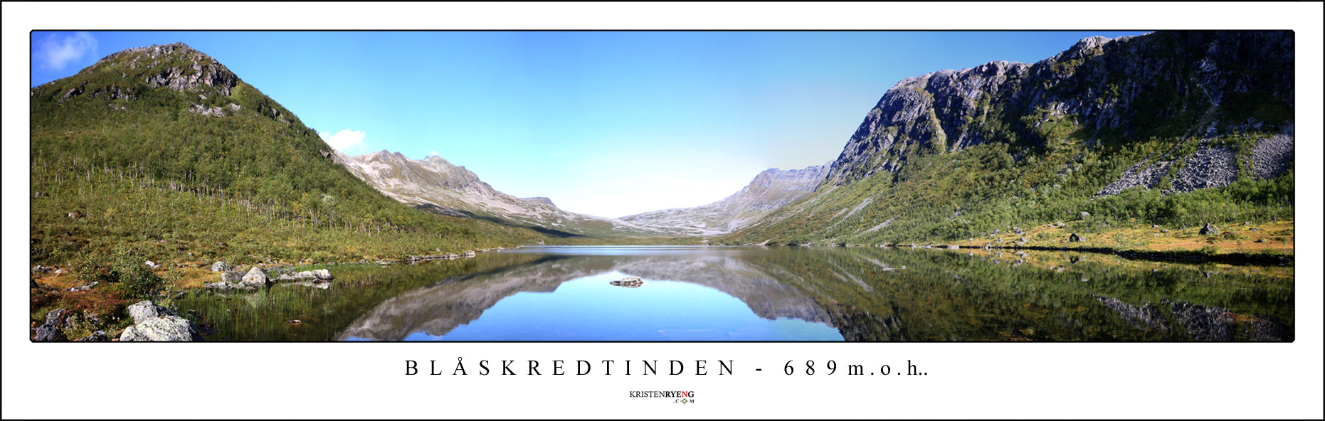 Panorama-Blaskredtinden5.jpg - Blåskredtinden - 689 moh (Kvaløya)