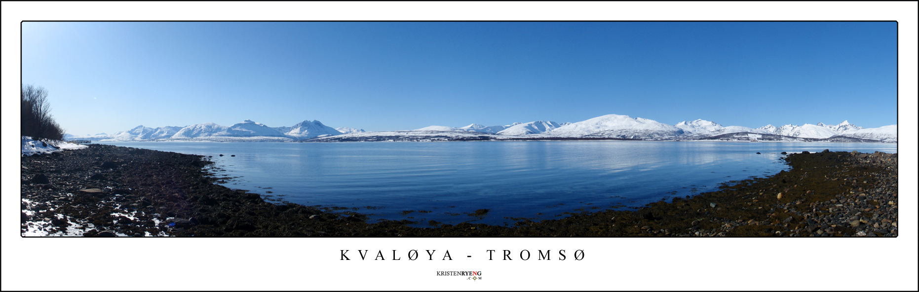Panorama-Kvaloya.jpg - Kvaløya sett fra Tromsøya litt nord for Bukta.
