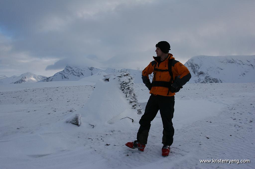 IMG_0013.JPG - Trond på toppen av Blåfjellet.