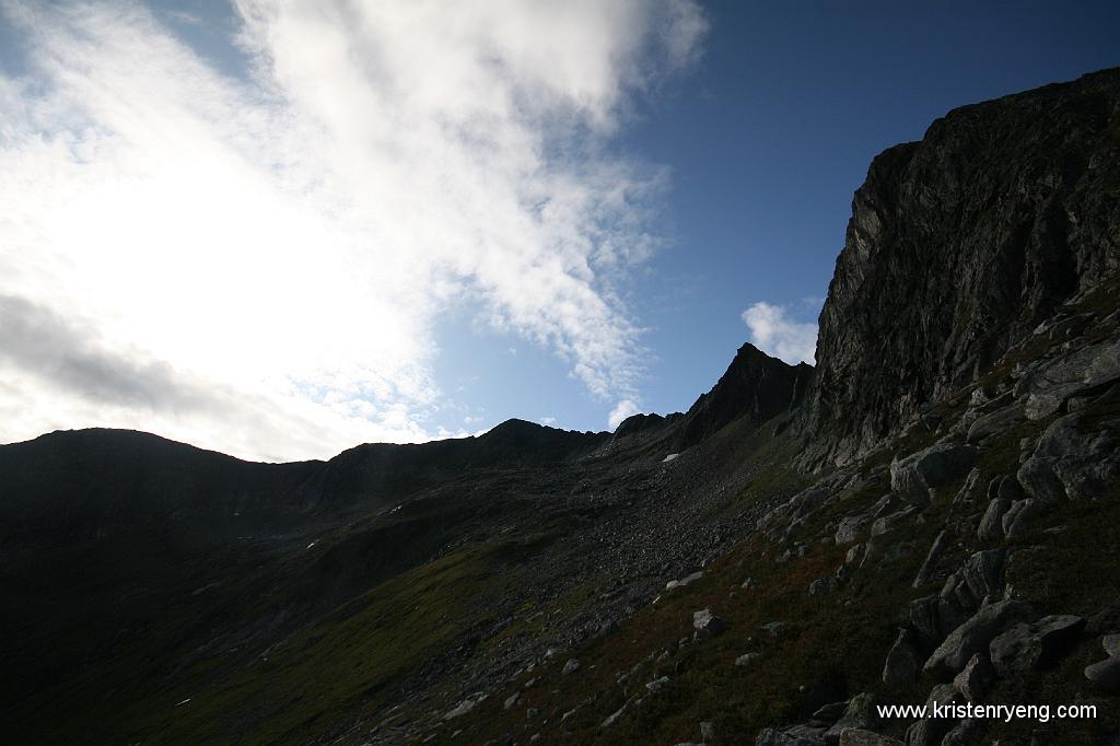 IMG_0120.JPG - Utsikt mot Nordfjordtinden.