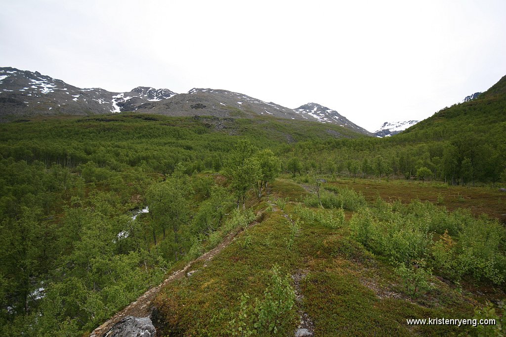 IMG_0005.JPG - Tiurdalen med Tiurelva. Rasmustinden til venstre for dalføret.