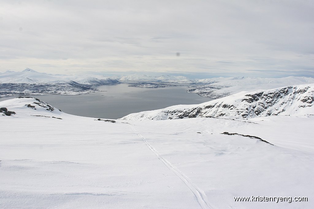 IMG_0206.JPG - Utsikt tilbake mot Tromsø