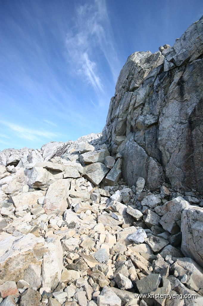 IMG_0145.JPG - Flott steinur å gå i. Lite løse steiner gjør vandringen opp her relativt enkel.