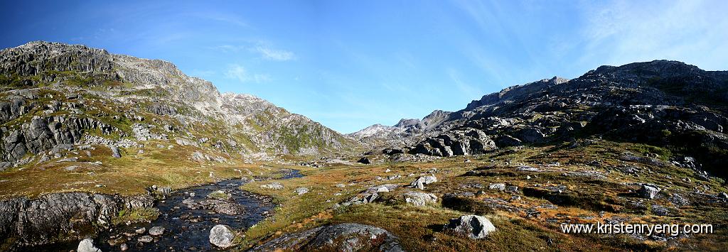 Untitled_Panorama4.jpg - Stordalen og elva som renner mellom Tredje- og Fjerdevannet.