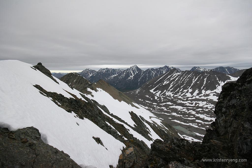 IMG_0103.JPG - Utsikt mot Nord fra toppen av Stetinden.